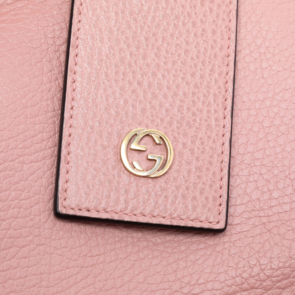 Pre-Loved Gucci Medium Leather Swing Tote - Picture 6 of 7